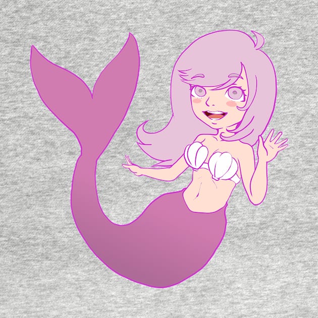 The Cute Little Mermaid by NoobDaddyArt